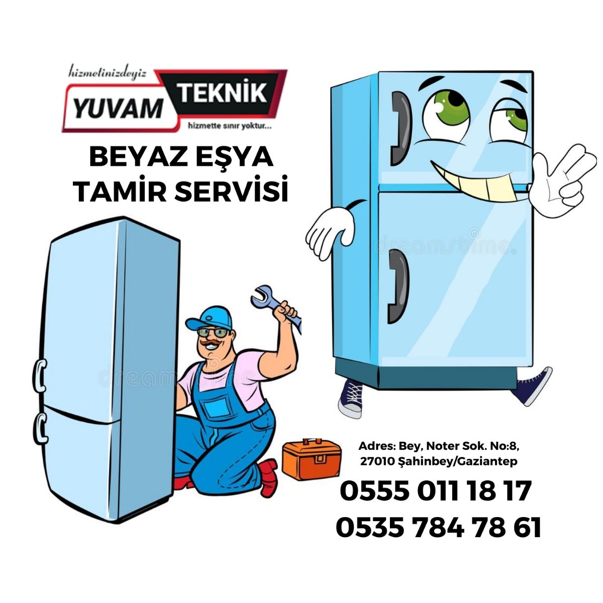 Gaziantep Buzdolabı Tamircisi 0535 784 78 61